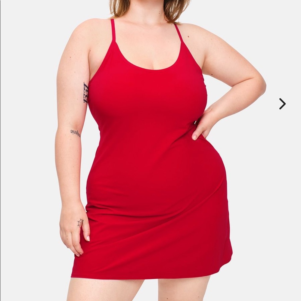 Scarlet Outdoor Voices Exercise Dress